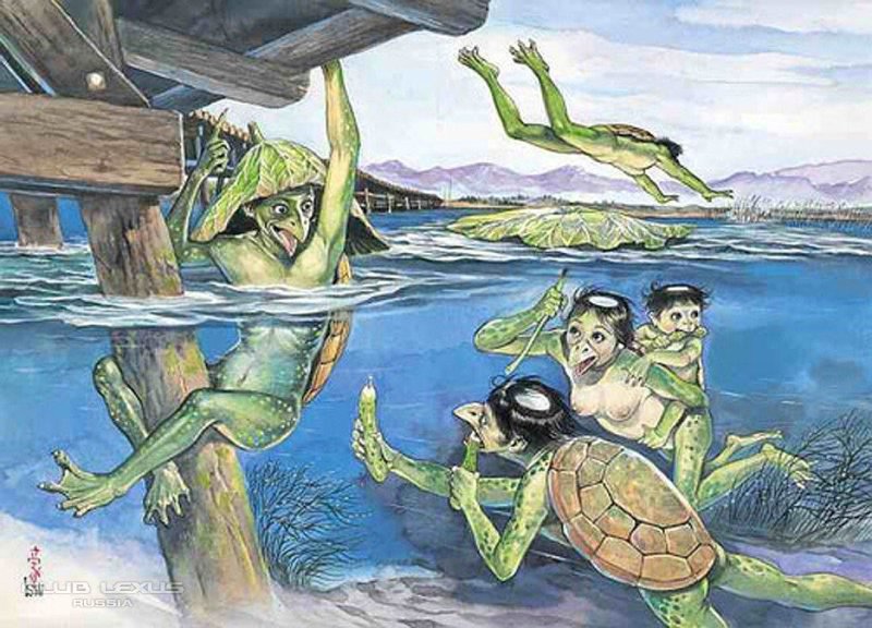 Каппа японский водяной демон