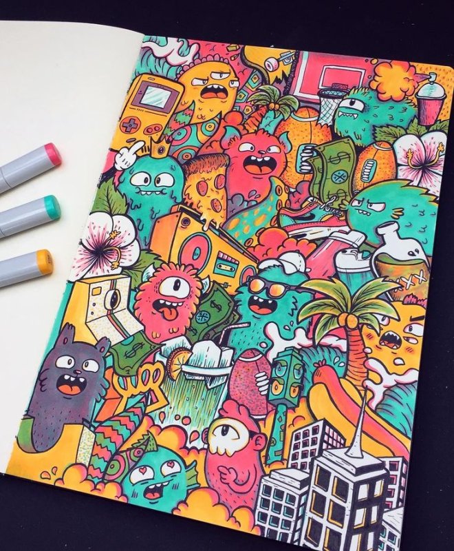 Скетчи Doodle Vexx