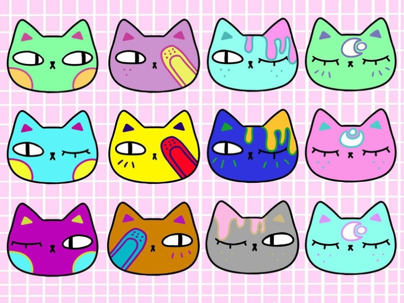 Рисунки для срисовки прикольные цветные