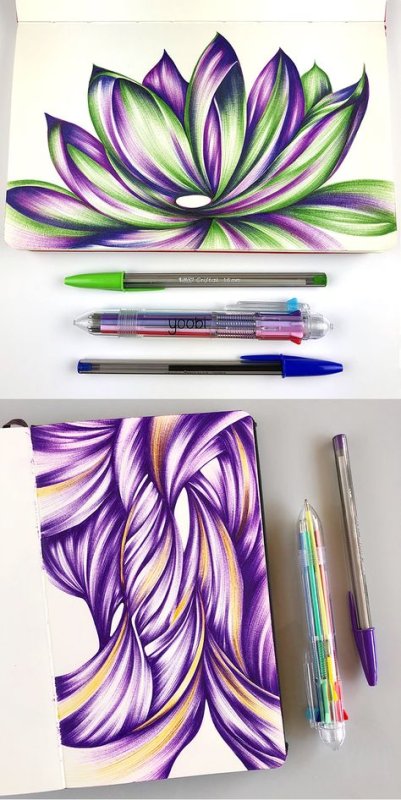 Рисунки фломастерами