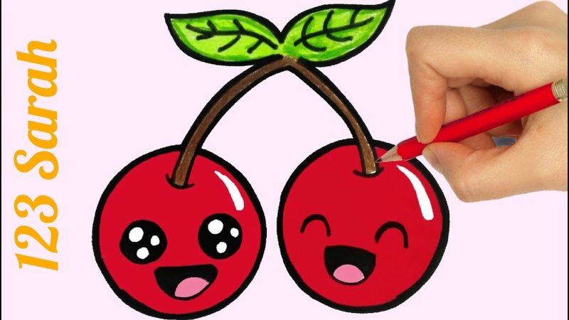 рисунки вишни