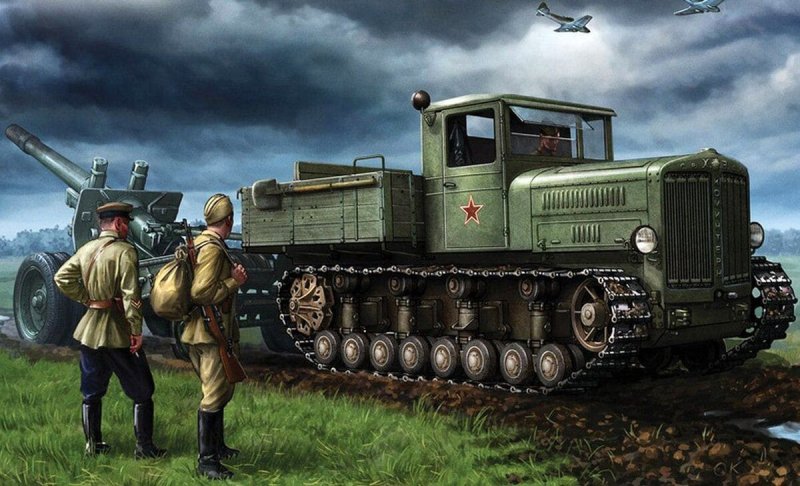Тягач СТЗ-5 Сталинец