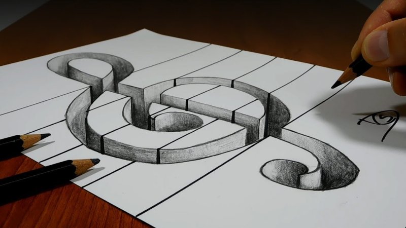 Красивые 3д рисунки