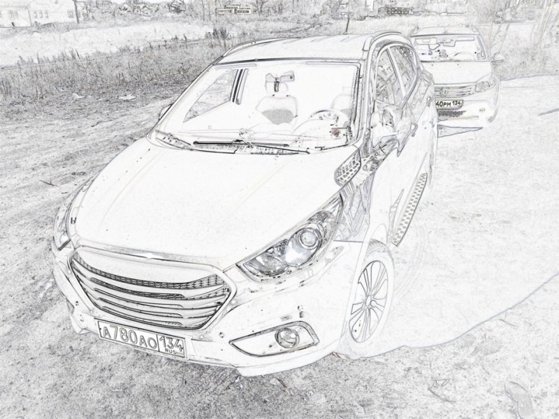 Hyundai ix35 раскраска