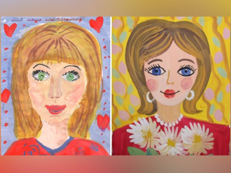 Рисование мама