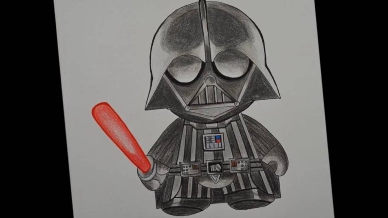 Darth Vader рисунок