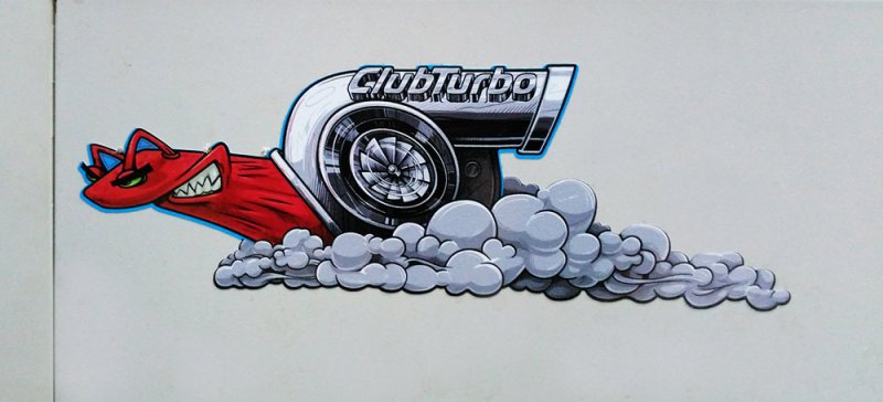Clubturbo наклейка