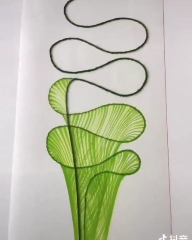 Рисование нитками