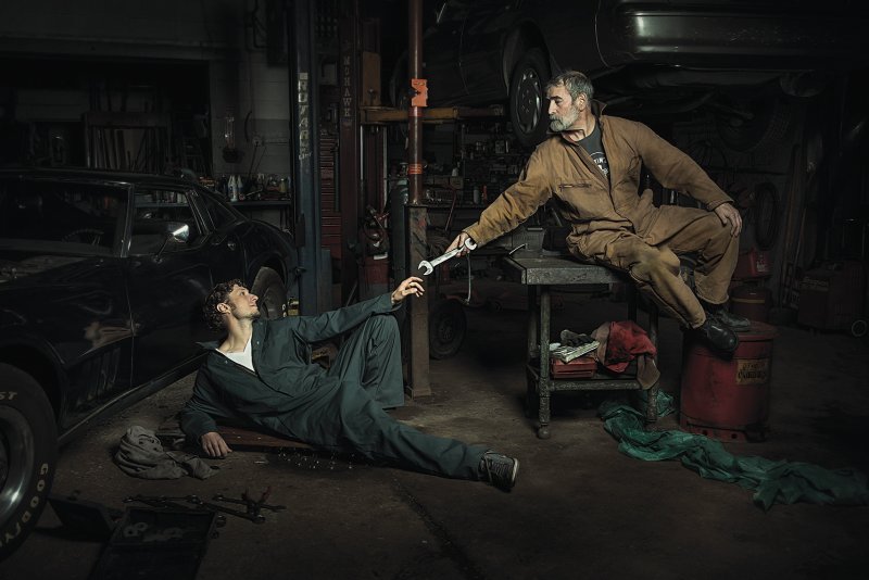 Автомеханики эпохи Возрождения в фотографиях Freddy Fabris