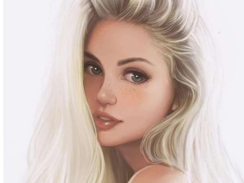 Красивые девушки мультяшки