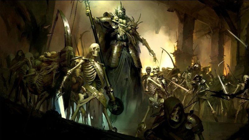 Diablo IV некромант