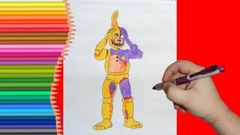 Рисование АНИМАТРОНИКОВ