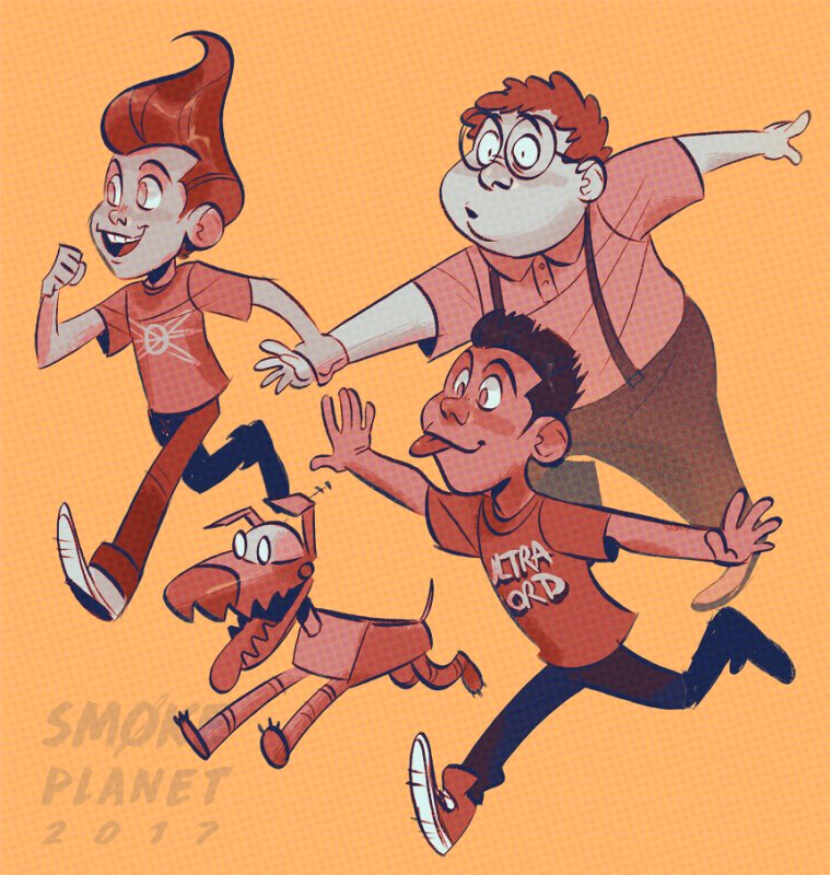 Джимми нейтрон арт