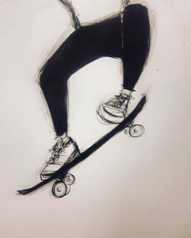 Идеи для рисунка на скейте