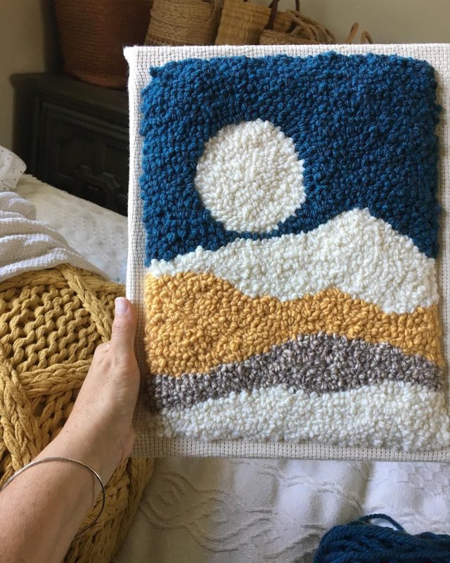 Коврики в ковровой технике