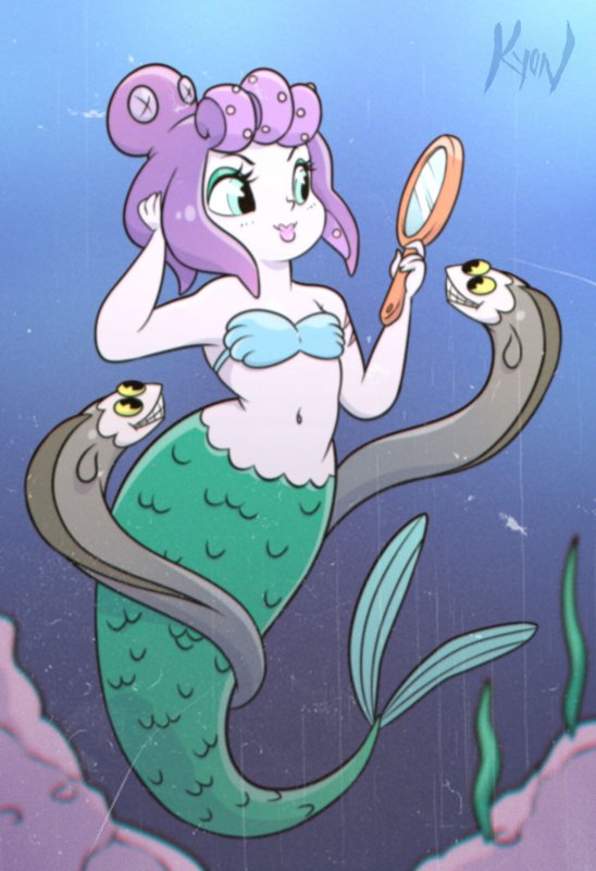 Боссы Cuphead Cala Maria