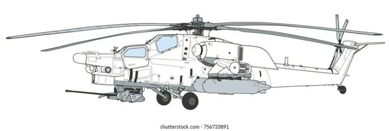 Ми-28н ночной охотник чертежи