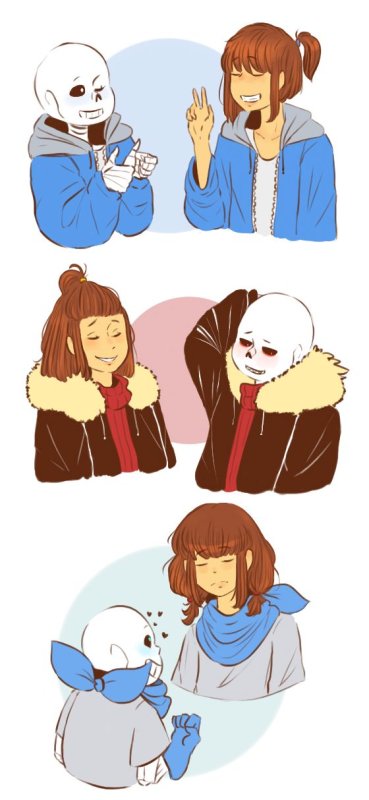 Underswap Санс и Фриск