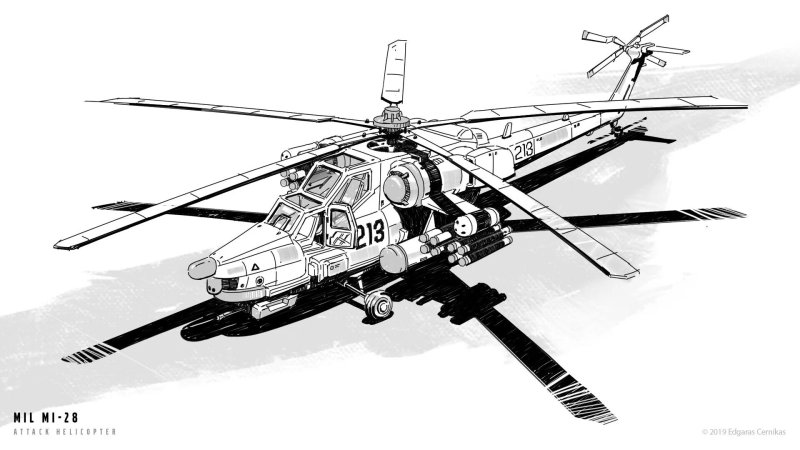 Ка-52 вертолёт