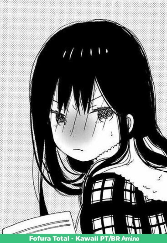 Аниме девушка смущается