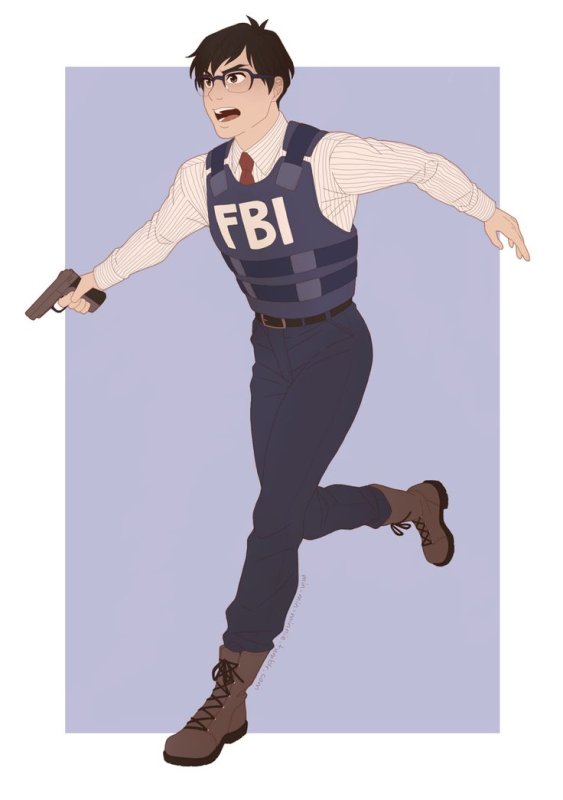 FBI арт парень