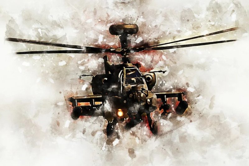 Вертолет "ми-24а"