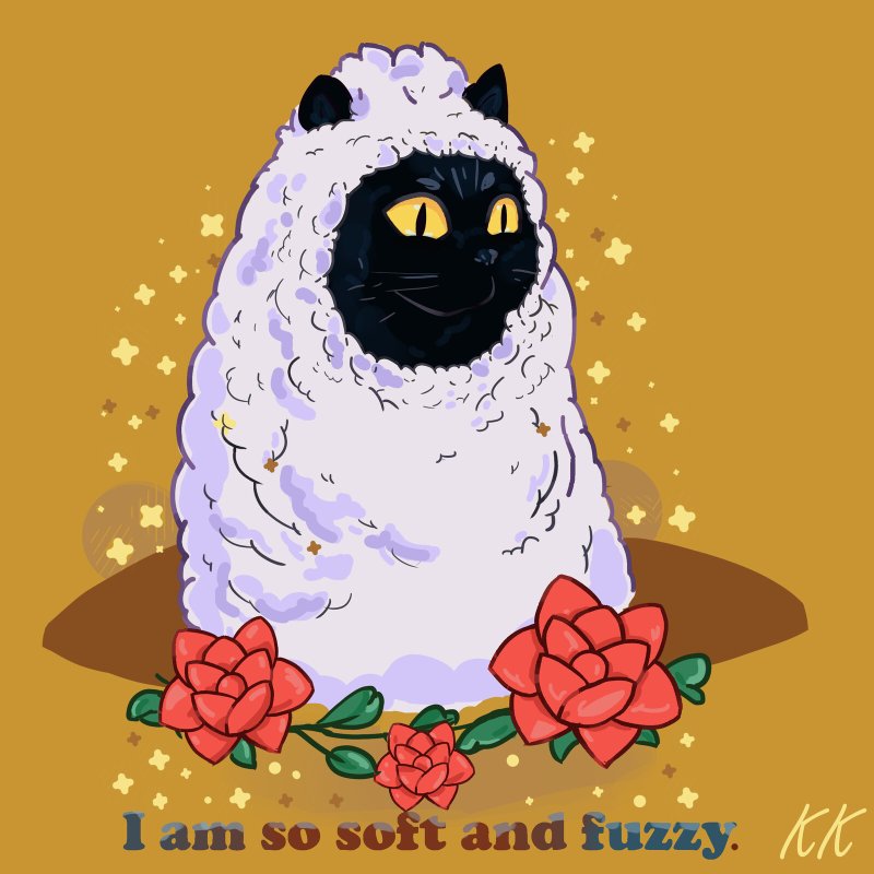 Кот Салем арты