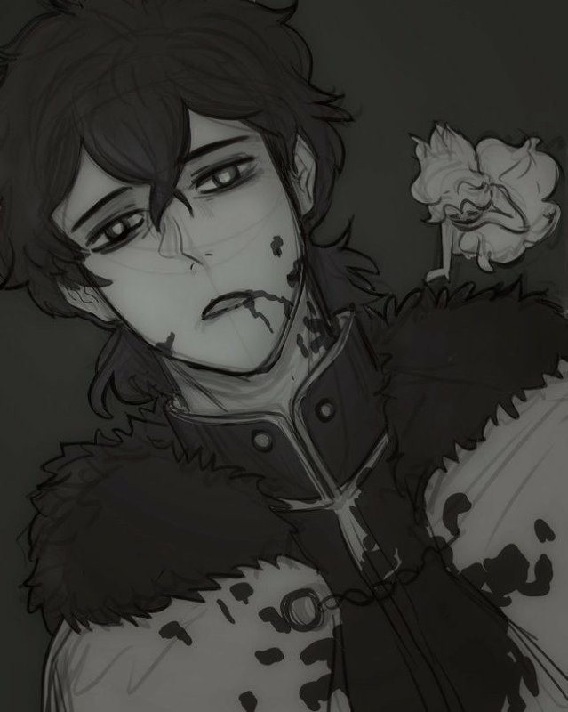 Юно чёрный Клевер арт