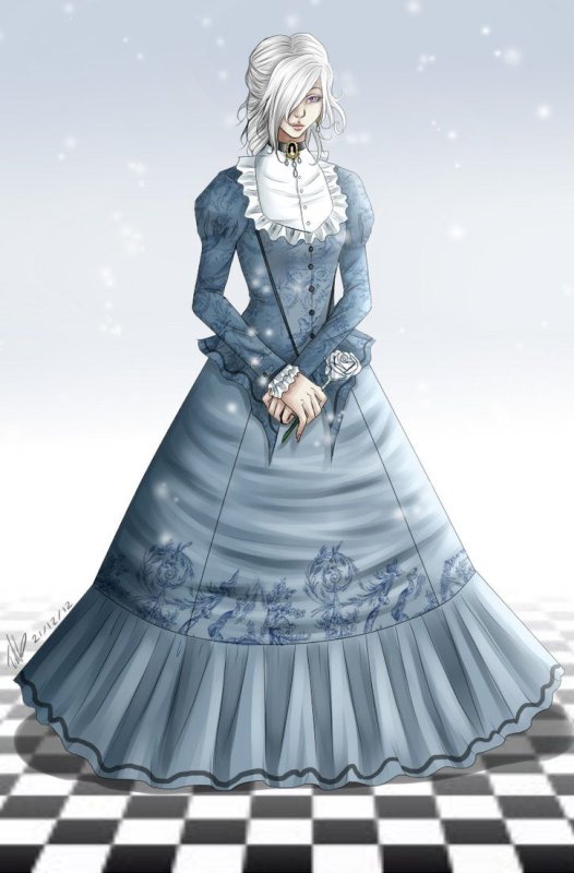 Аниме Victorian Dress