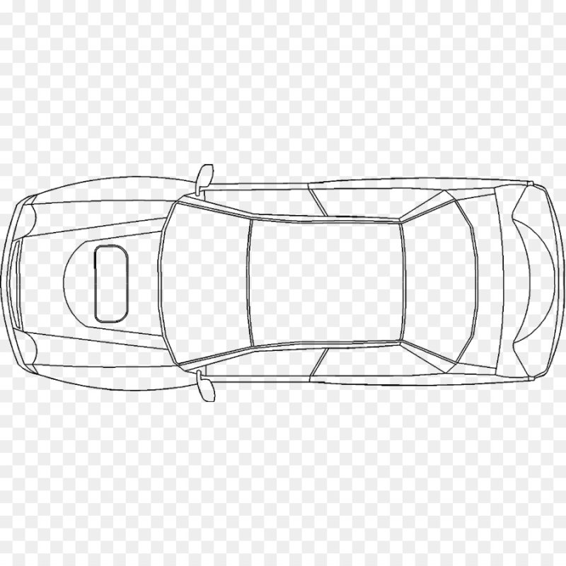 Схематичное изображение автомобиля