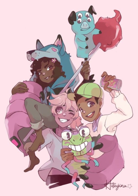 Кипо и Эра чудесных зверей арт