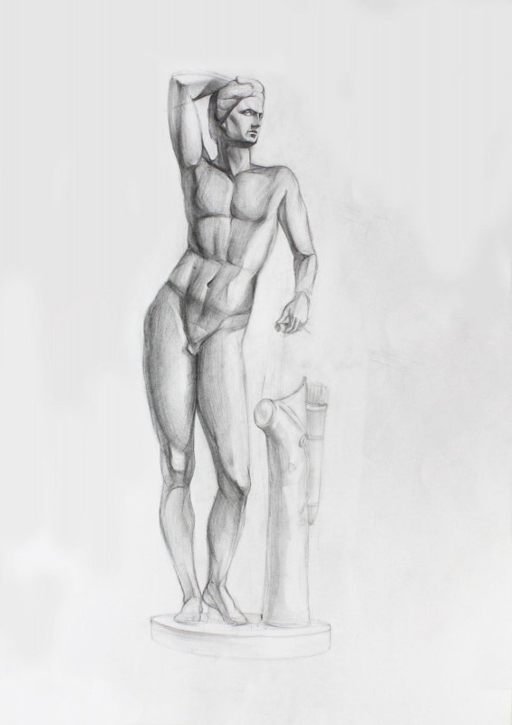 Скульптура рисунок