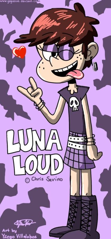 luna loud 80s