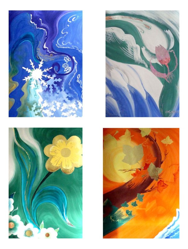 Ассоциативная композиция времена года