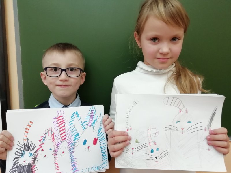 Рисуем с первоклассниками