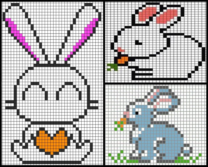 Рисование по клеточкаv