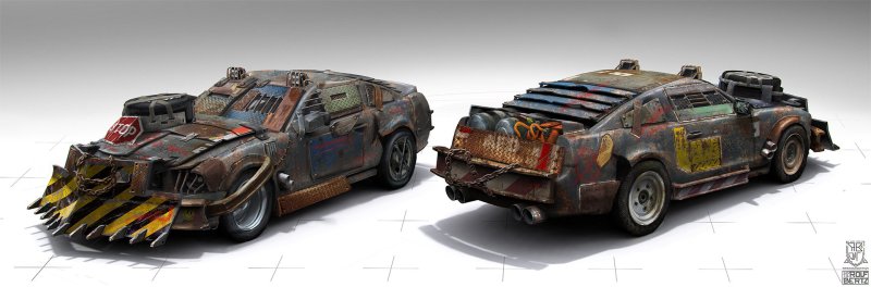 Концепт арт Mad Max