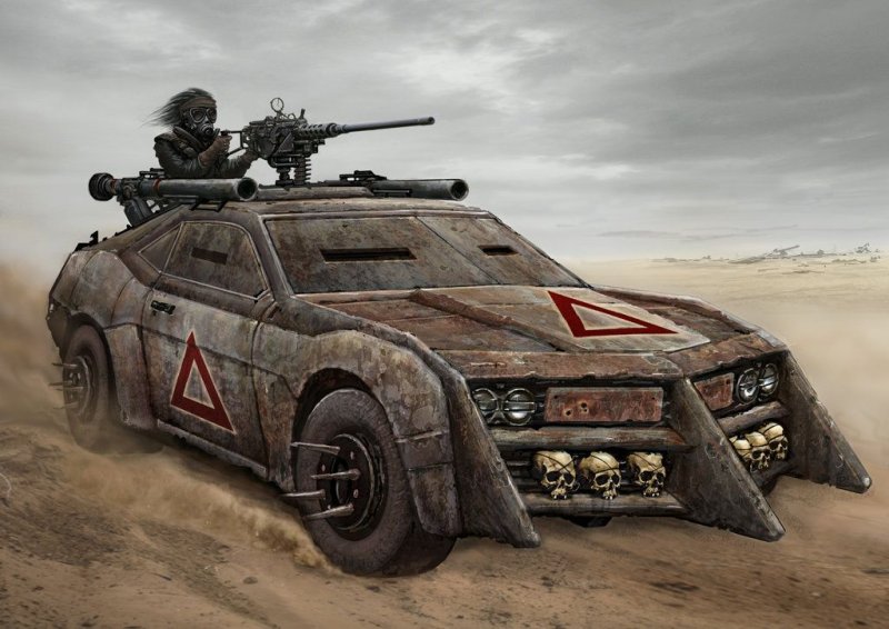 Концепт арт Mad Max