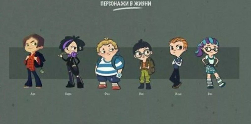 Концепт арты персонажей герои Энвелла Кира