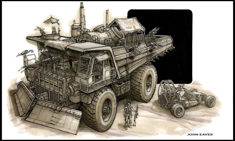 Концепт арт Mad Max