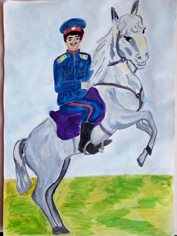 Рисунки Казаков