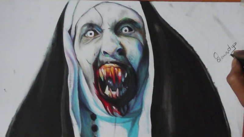 монахиня игра хоррор