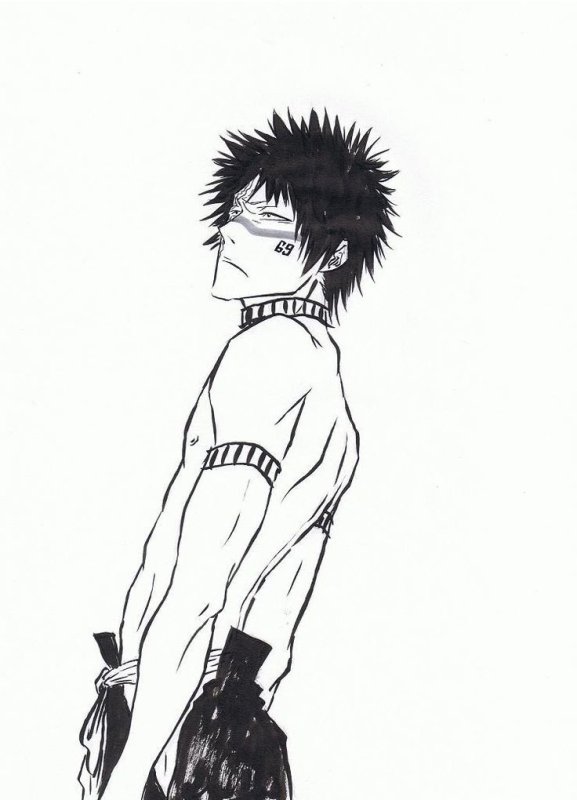 Блич Хисаги Шухей Манга