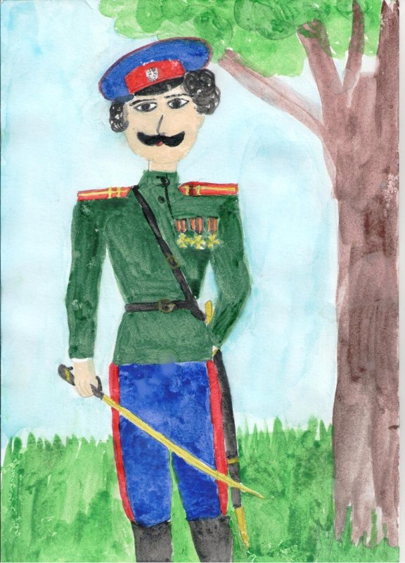 рисунок казачество