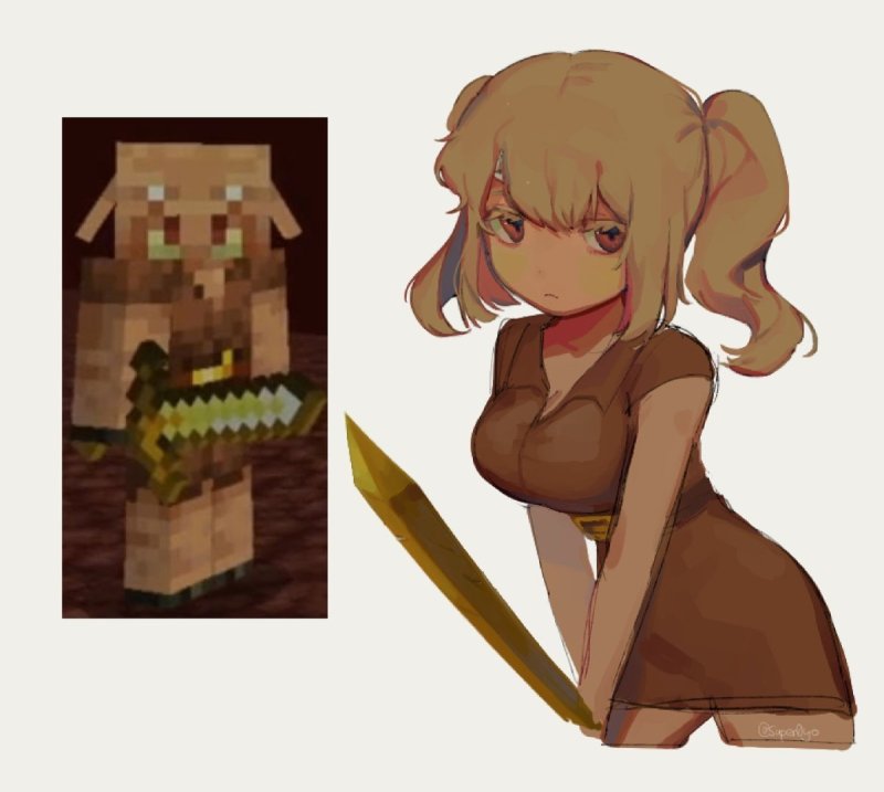 Minecraft Пиглин