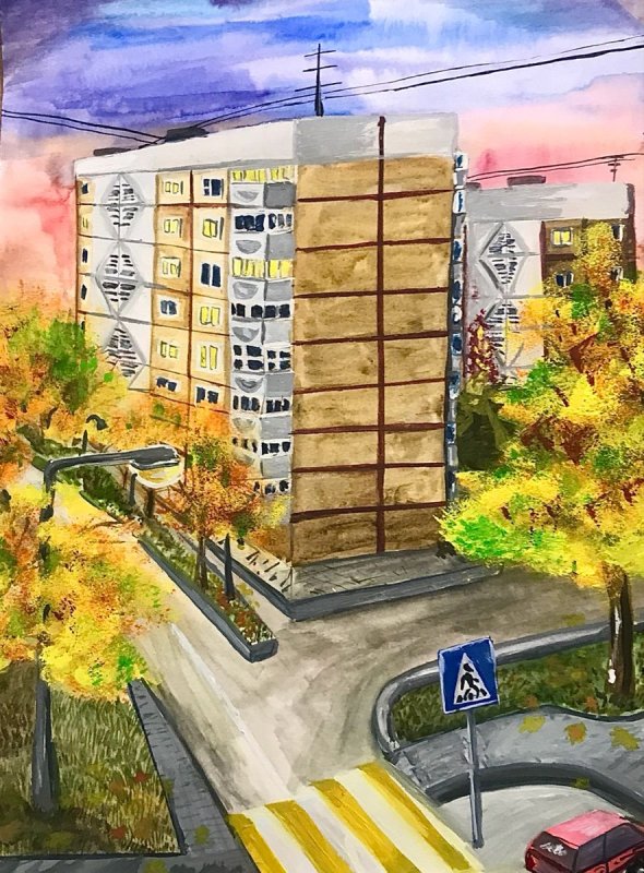 Панельки рисунок