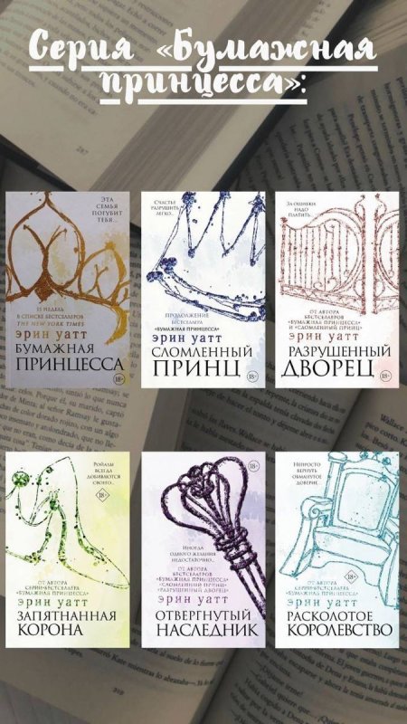 Бумажная принцесса Эрин Уатт книга