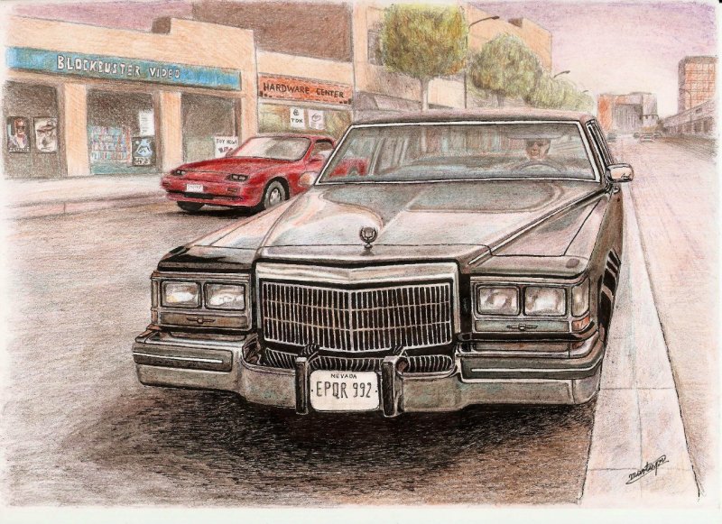 Картины Cadillac Brougham