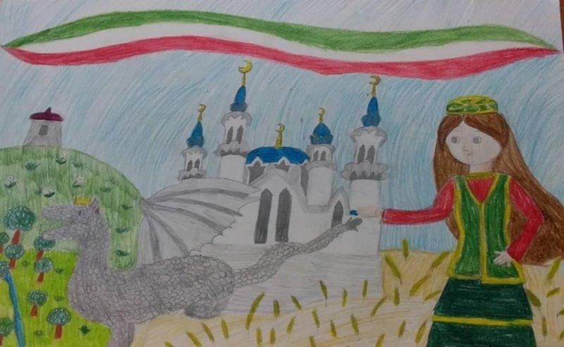 Рисунок на тему Татарстан