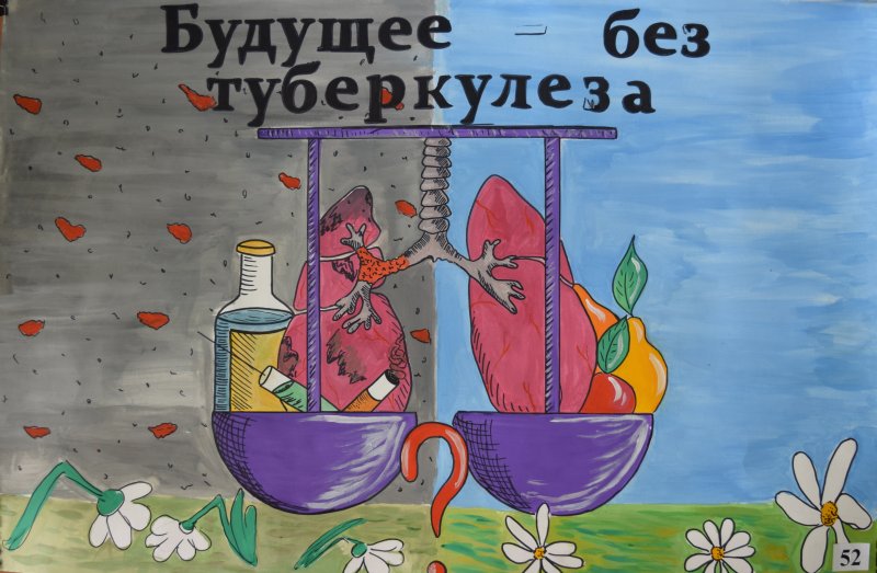 Плакат против туберкулеза
